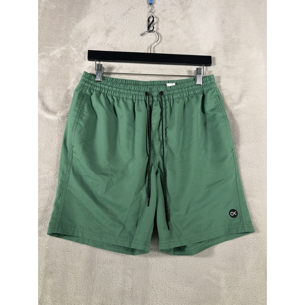 Outerknown Nomadic Volley Shorts Mens Size Small Green Drawstring Casual